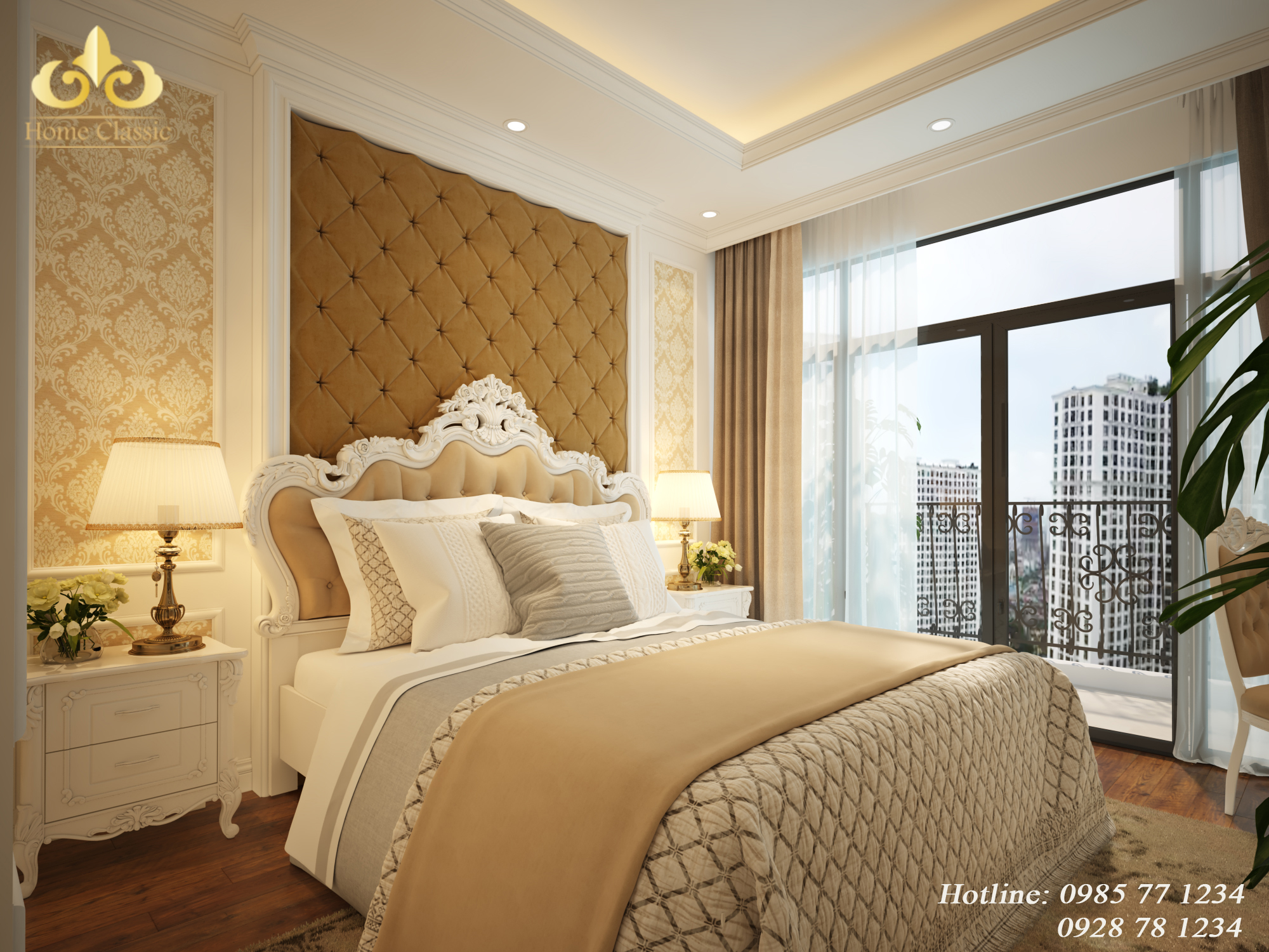 Thiết kế phòng ngủ Master tân cổ điển chung cư Royal City 01 thiet-ke-phong-ngu-Master-tan-co-dien-chung-cu-RoyalCity-01