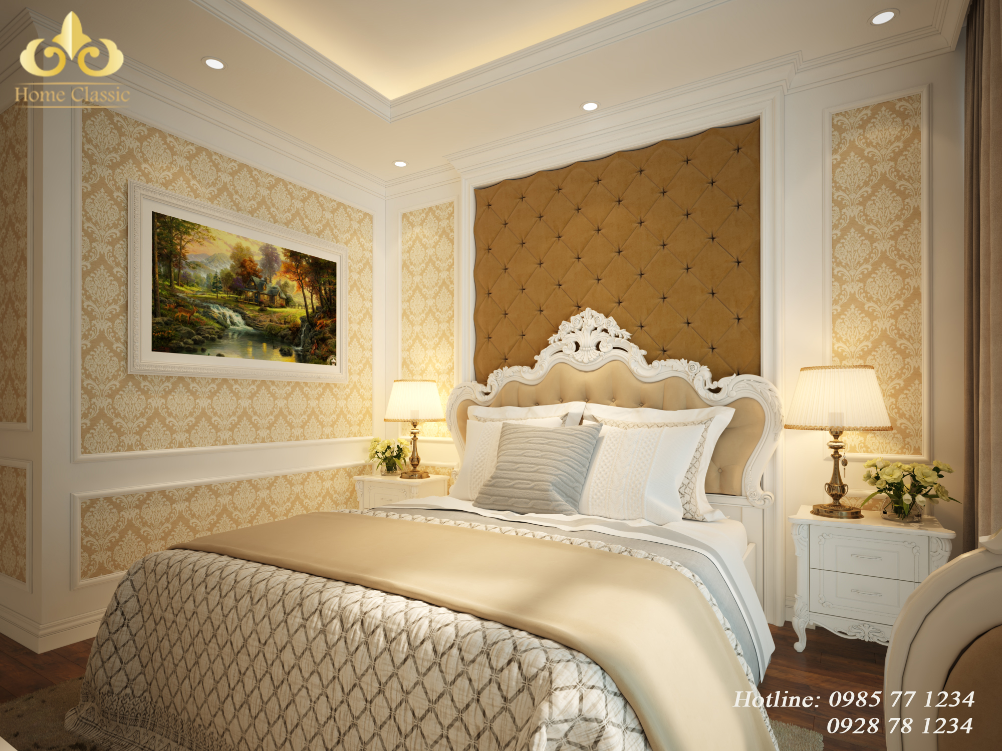 Thiết kế thi công phòng ngủ tân cổ điển tại chung cư Royal City thiet-ke-thi-cong-phong-ngu-tan-co-dien-chung-cu-RoyalCity